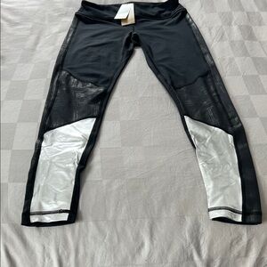 Alala Black and Silver Leggings